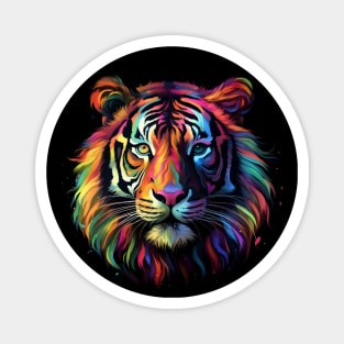 Neon Tiger #4 Magnet